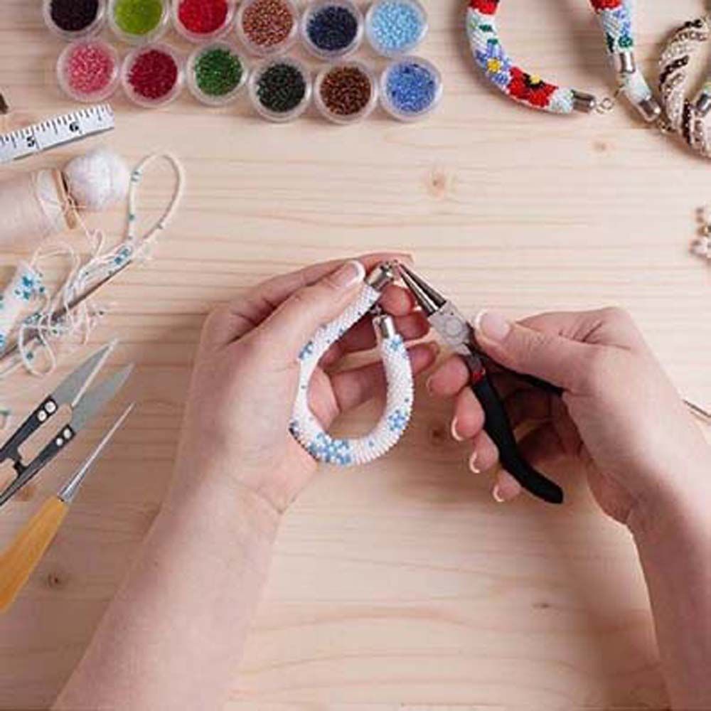 Jewelry Making Kit Professional - 19-częściowy profesjonalny zestaw akcesoriów DIY w