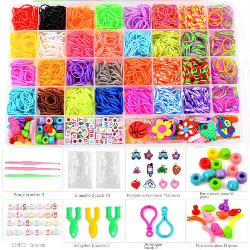 Jewelry Making Tutorials - 4300 sztuk + 32 kolory żywych