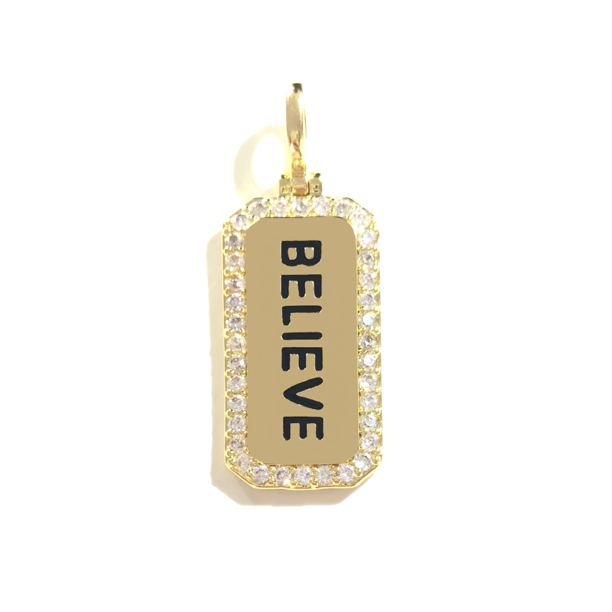 5 szt. Zawieszka z napisem BEL – Jewelry Making Quotes recenzja i cena
