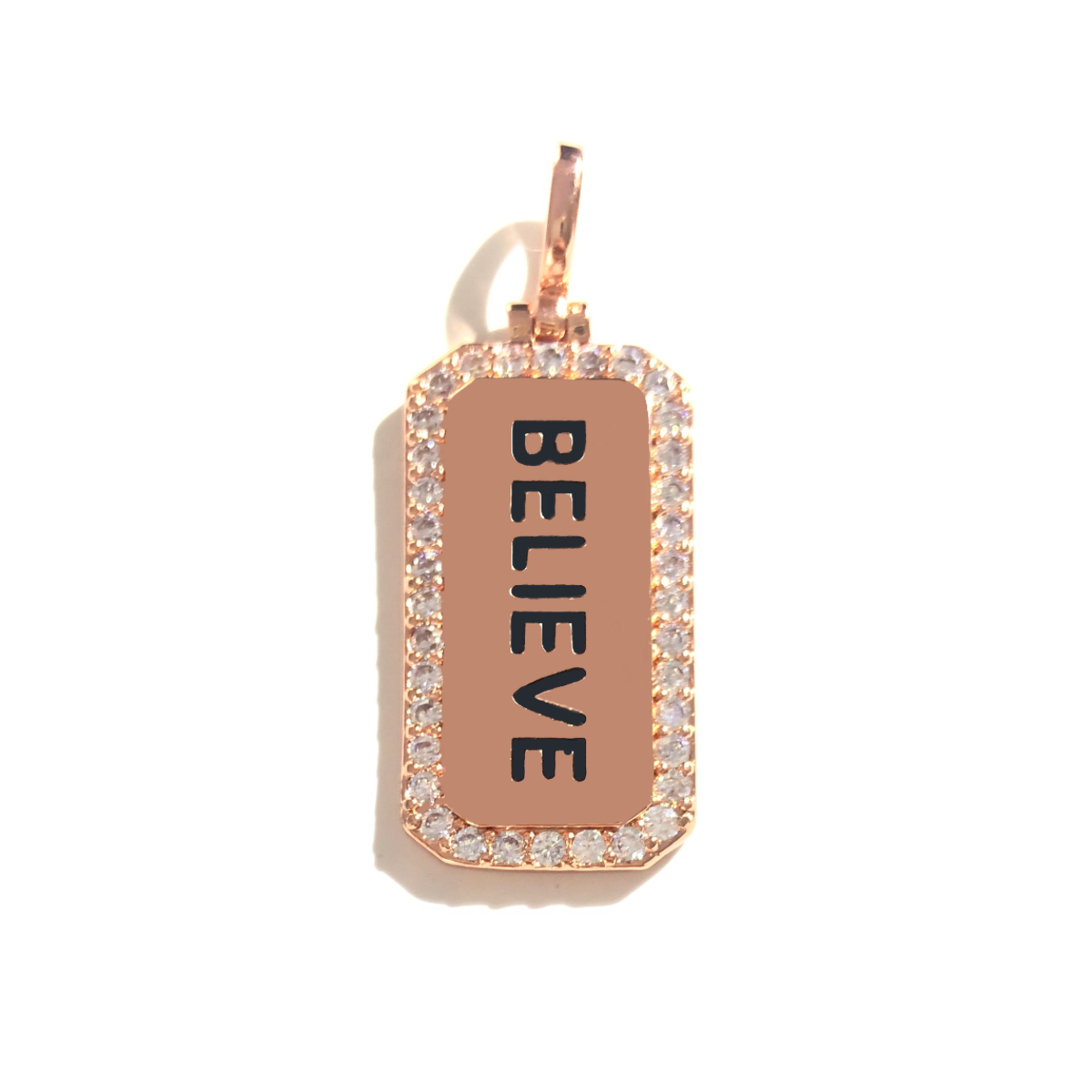 5 szt. Zawieszka z napisem BEL – Jewelry Making Quotes recenzja i cena