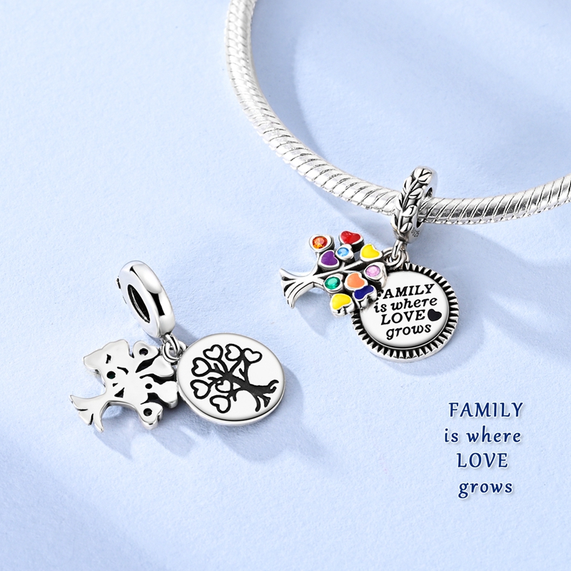 Piękny charms ze srebra próby  – Jewelry Making Guide recenzja i cena