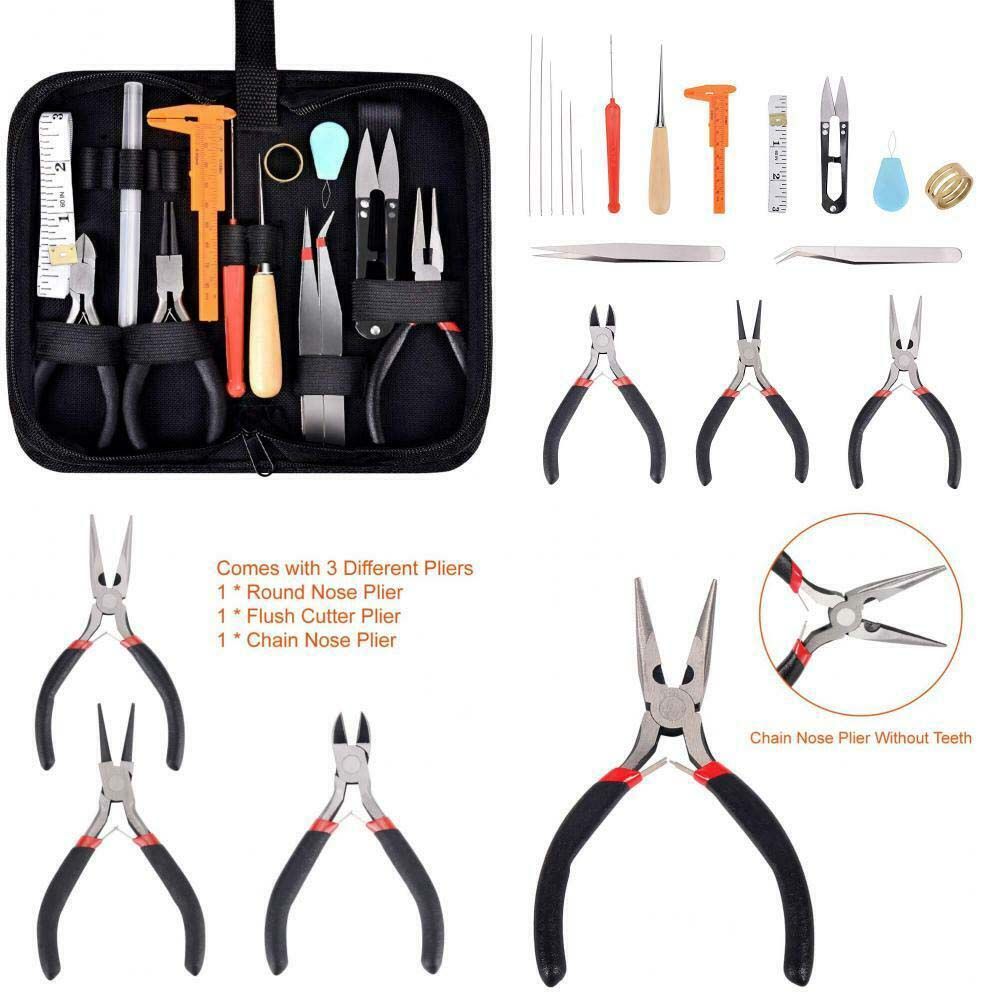 19-częściowy profesjonalny zes – Jewelry Making Kit Professional recenzja i cena