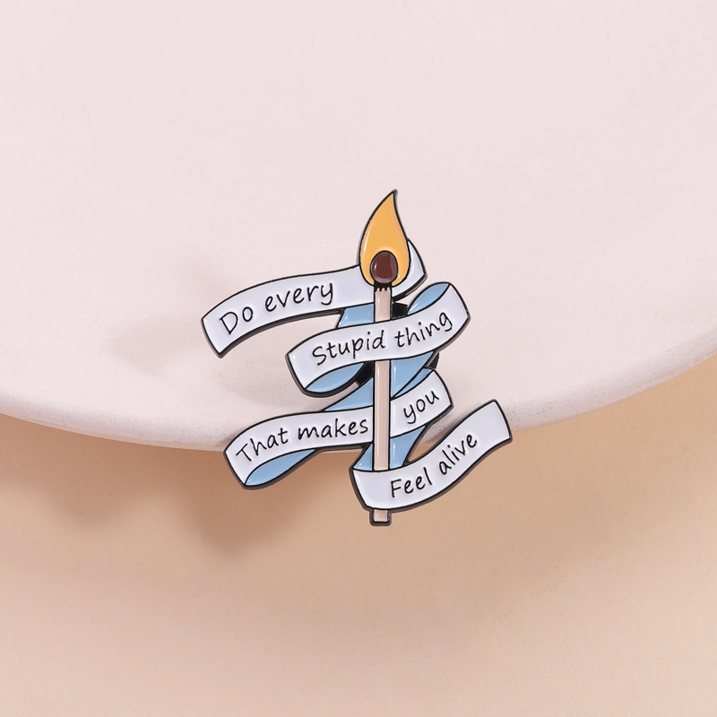 Przypinka emaliowana z cytatem – Jewelry Making Quotes recenzja i cena