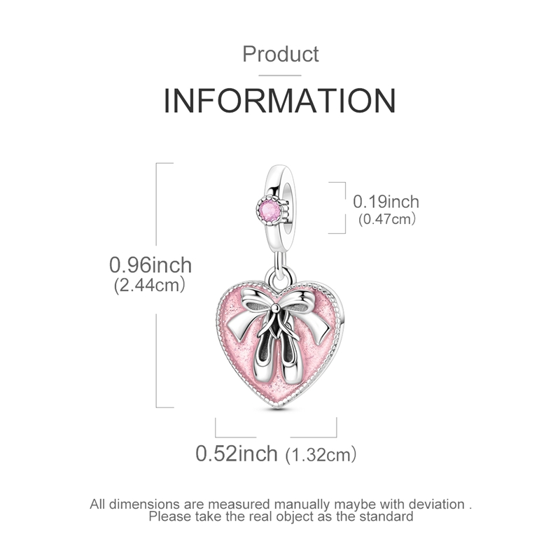 Koralik Ballerina Charm ze sre – Jewelry Making Quotes recenzja i cena
