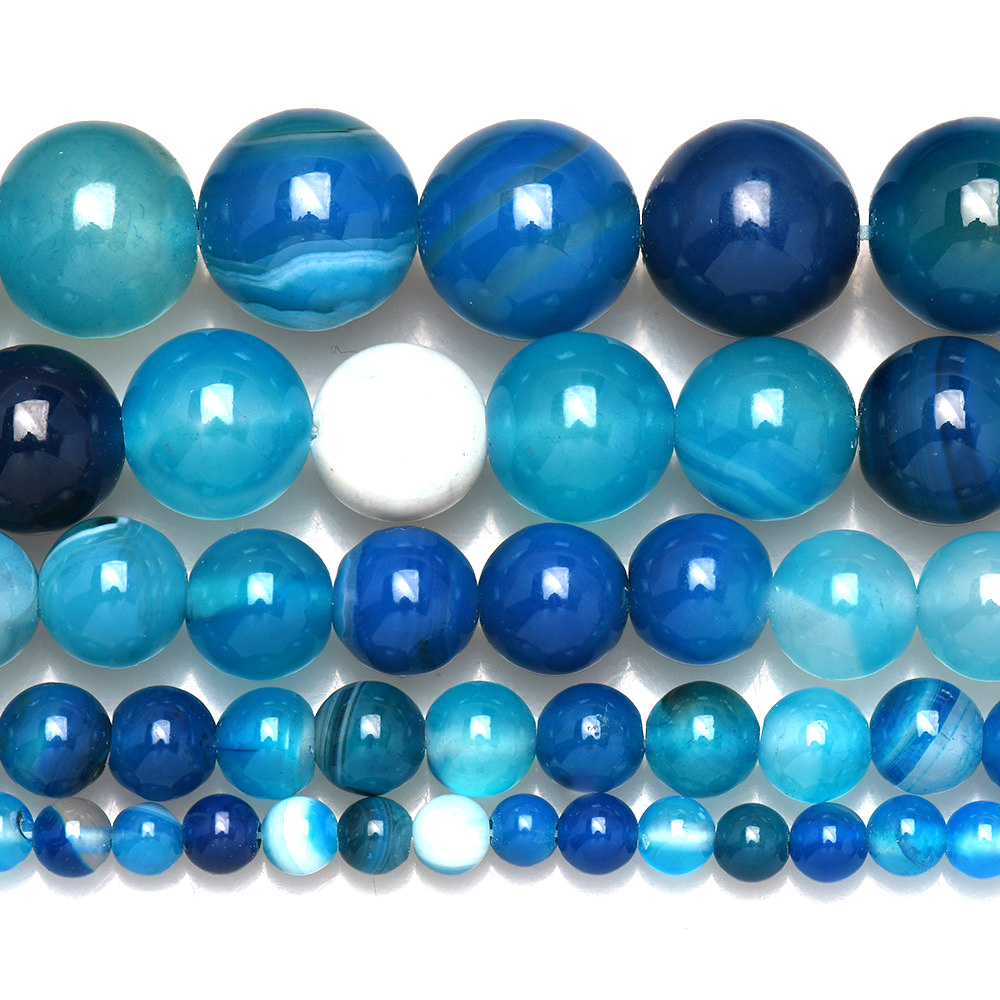 Kamień naturalny w paski niebi – Jewelry Making Stones recenzja i cena