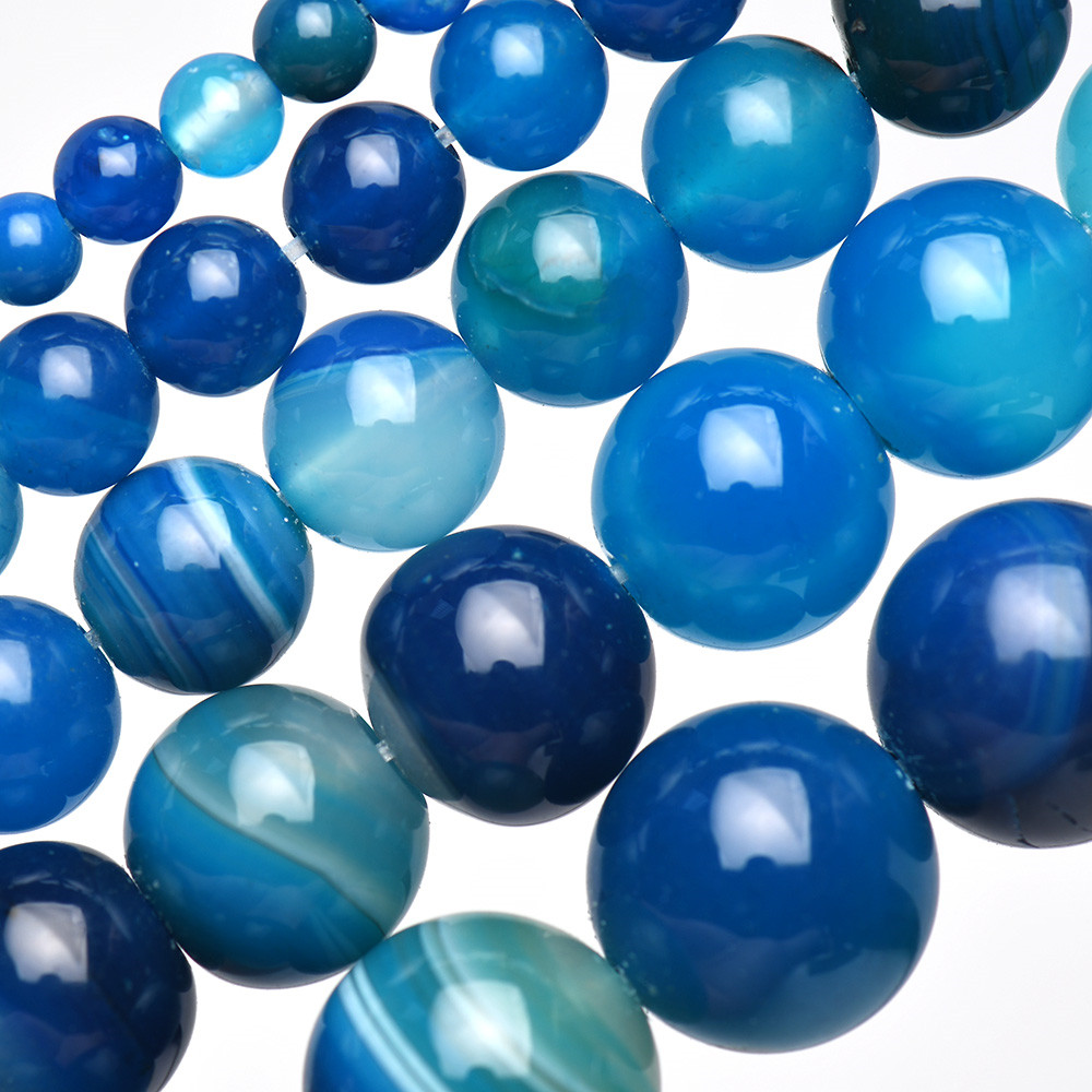 Kamień naturalny w paski niebi – Jewelry Making Stones recenzja i cena