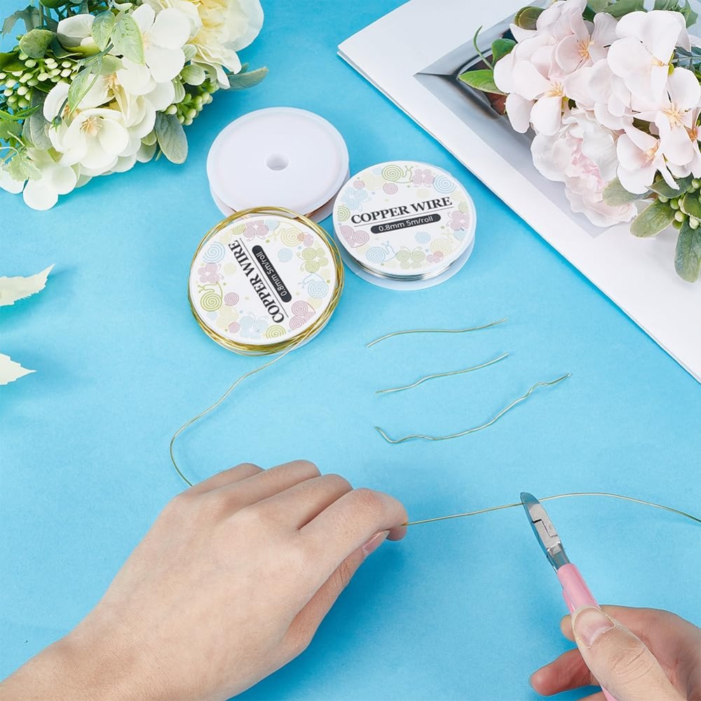 12,8 M Miedziany drut jubilers – Jewelry Making Tutorials recenzja i cena