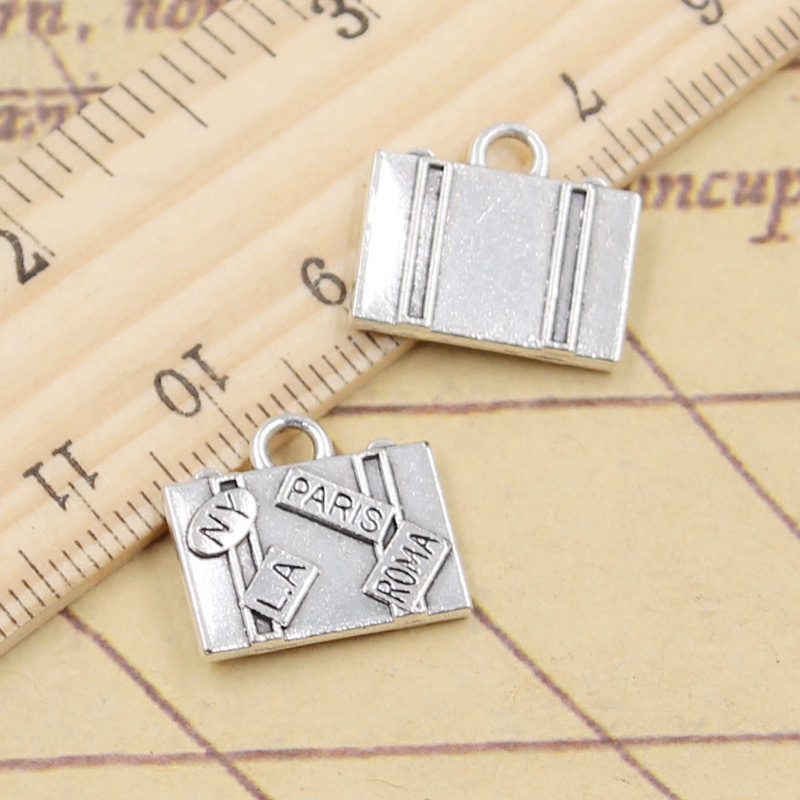 10 sztuk Charms torby podróżne – Jewelry Making In La recenzja i cena